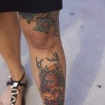 fotó Tetoválás az alsó lábszáron 2018.06.15 -től №038 - Shin Tattoo -