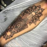 fotó Tetoválás az alsó lábszáron 2018.06.15 -től №040 - Shin Tattoo -