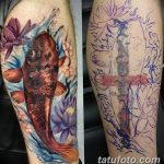 fotó Tetoválás az alsó lábszáron 2018.06.15 -től №053 - Shin Tattoo -