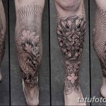 fotó Tetoválás a lábszáron 2018.06.15 -től №055 - Shin Tattoo -