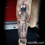 fotó Tetoválás az alsó lábszáron 2018.06.15 -től №057 - Shin Tattoo -