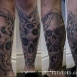 fotó Tetoválás a lábszáron 2018.06.15 -től №060 - Shin Tattoo -