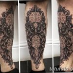 fotó Tetoválás az alsó lábszáron 2018.06.15 -től №064 - Shin Tattoo -