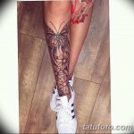 fotó Tetoválás az alsó lábszáron 2018.06.15 -től №066 - Shin Tattoo -