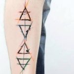 fotó Tetoválás az alsó lábszáron 2018.06.15 -től №068 - Shin Tattoo -