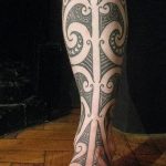 fotó Tetoválás az alsó lábszáron 2018.06.15 -től №069 - Shin Tattoo -