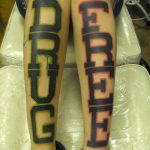 fotó Tetoválás a lábszáron 2018.06.15 -től №083 - Shin Tattoo -