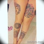 fotó Tetoválás az alsó lábszáron 2018.06.15 -től №084 - Shin Tattoo -