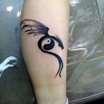 fotó Tetoválás az alsó lábszáron 2018.06.15 -től №086 - Shin Tattoo -