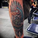 fotó Tetoválás az alsó lábszáron 2018.06.15 -től №089 - Shin Tattoo -