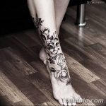 fotó Tetoválás az alsó lábszáron 2018.06.15 -től №089 - Shin Tattoo -