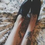 fotó Tetoválás a lábszáron 2018.06.15 -től №098 - Shin Tattoo -