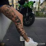 fotó Tetoválás a lábszáron 2018.06.15 -től №100 - Shin Tattoo -