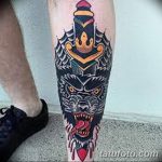 fotó Tetoválás a lábszáron 2018.06.15 -től №111 - Shin Tattoo -