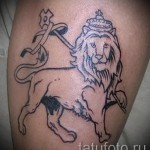 tatouage sur le mollet lion - fotó par exemple du nombre 20122015 1