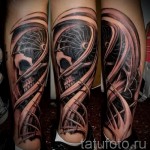 tetoválás a borjú lábán biomechanika - fotó példa 20122015 № 18