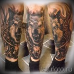 farkas borjú tetoválás - fotó példa 20122015 # 5