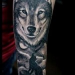 farkas borjú tetoválás - fotó példa 20122015 # 7