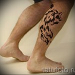 farkas borjú tetoválás - fotó példa 20122015 # 8