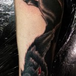 farkas borjú tetoválás - fotó példa 20122015 # 12