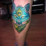 farkas borjú tetoválás - fotó példa 20122015 # 14