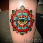 tetoválás a borjú lábán férfiaknak - fotó példa 20122015 № 23