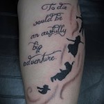 tetoválás a lábszár feliratain - fotó példa 20122015 -ből 18. sz