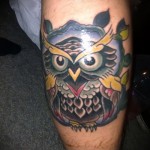 bagoly láb tetoválás - fotó példa 20122015 # 16