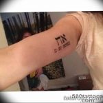 fotó Tetoválás héber nyelven kelt 2018.04.17. №095 - Héber tetoválás -