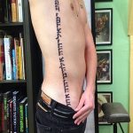 fotó Tetoválás héber nyelven kelt 2018.04.17. №098 - Héber tetoválás -
