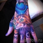 Rose tatouage sur la main - photographyies et des exampleles de 01032016 3