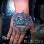 tatouage sur la couronne de la main - photos and des exampleles de 01032016 2