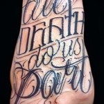 tatouage sur le lettrage a la main - Fotók és példák 01032016 2