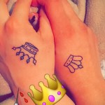 Tätowierung auf der Hand Krone - Bilder und Beispiele von 01032016 4