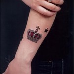 koronatetoválás - fotók és példák a 01032016 -ból 19