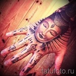 kézi tetoválás lányoknak - fotók és példák a 01032016 -ból 5