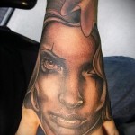 kézi tetoválás lányoknak - fotók és példák a 01032016 -ból 7