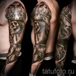 tetoválás kézről könyökre - fotók és példák a 01032016 -ból 4