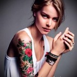 tetoválás kézről könyökre - fotók és példák a 01032016 -ból 18