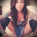 tetoválás kézről könyökre - fotók és példák a 01032016 -ból 19