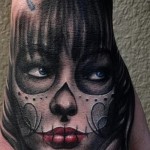 koponyatetoválás a csuklón - fotók és példák a 01032016 -ból 5