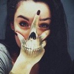 koponyatetoválás a kezén - fotók és példák a 01032016 -ból 13