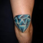 صورة وشم على الركبة من 05.06.2018 №094 - وشم على الركبة -