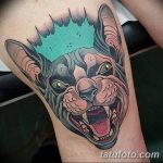 صورة وشم على الركبة من 05.06.2018 №118 - وشم على الركبة -