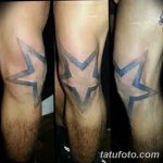 صورة وشم على الركبة من 05.06.2018 №134 - وشم على الركبة -