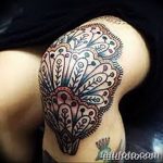 صورة وشم على الركبة من 05.06.2018 №136 - وشم على الركبة -