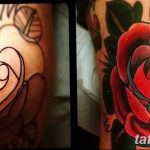 صورة وشم على الركبة من 05.06.2018 №175 - وشم على الركبة -