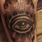 صورة وشم على الركبة من 05.06.2018 №177 - وشم على الركبة -