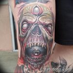 صورة وشم على الركبة من 05.06.2018 №294 - وشم على الركبة -