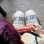 صورة وشم على الركبة من 05.06.2018 №211 - وشم على الركبة -